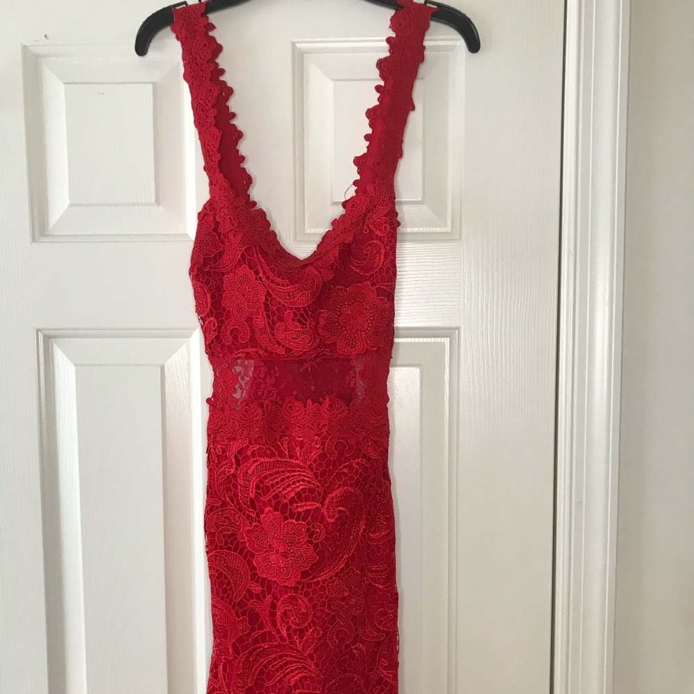 Lace Mini Dress.
